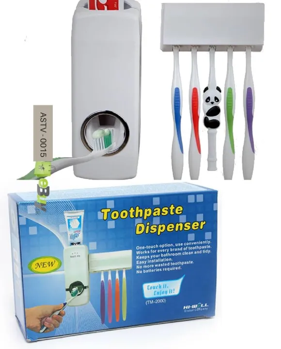 Automatic Toothpaste Dispenser Toothbrush Holder Toothbrush Family Sets