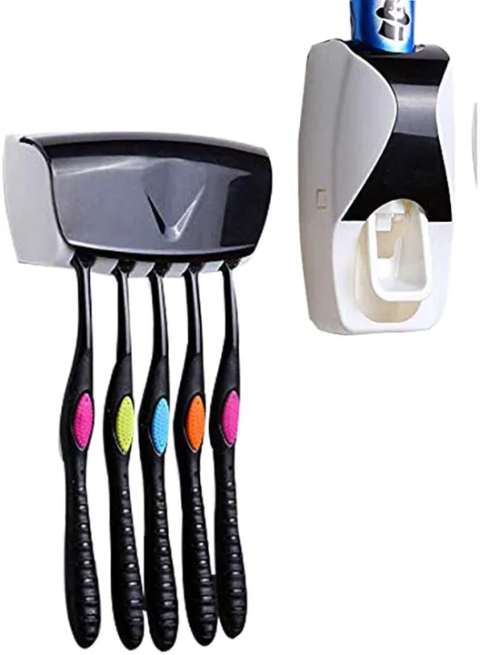 Automatic Toothpaste Dispenser Toothbrush Holder Toothbrush Family Sets