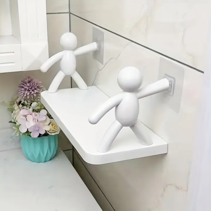 1 Pcs Self Adhesive Multipurpose Bathroom ,Toilet, Office Shelf Stand Holder Rack Storage Box