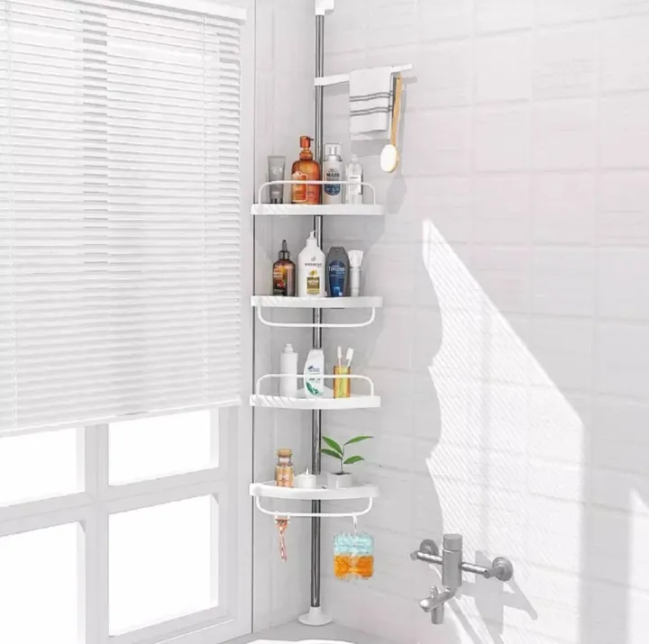 4 Tier Mulitpurpose Corner Space Saver Storage Shelf