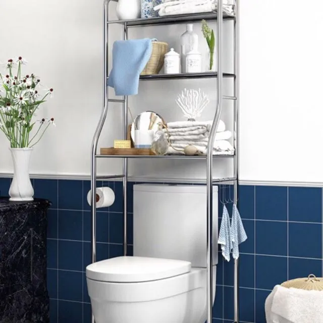 3-Tier Over-The-Toilet Shelving Unit