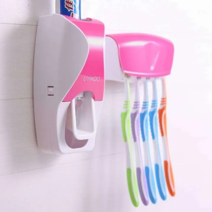 Automatic Toothpaste Dispenser Toothbrush Holder Toothbrush Family Sets