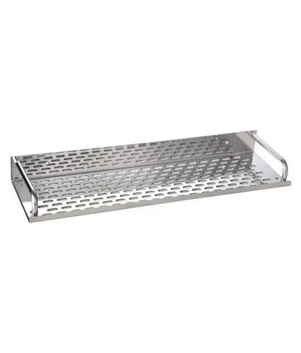 Rectangular SS Soap Bathroom Shelf, Size: 16 Inch