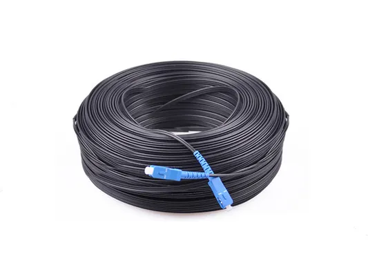 200M FTTH Fiber Optic Drop Optical Cable Cord SC to SC Simplex Singlemode Jumper