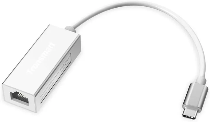USB 3.1 Type C to Ethernet Converter Adapter Cable (1 Year Warranty)